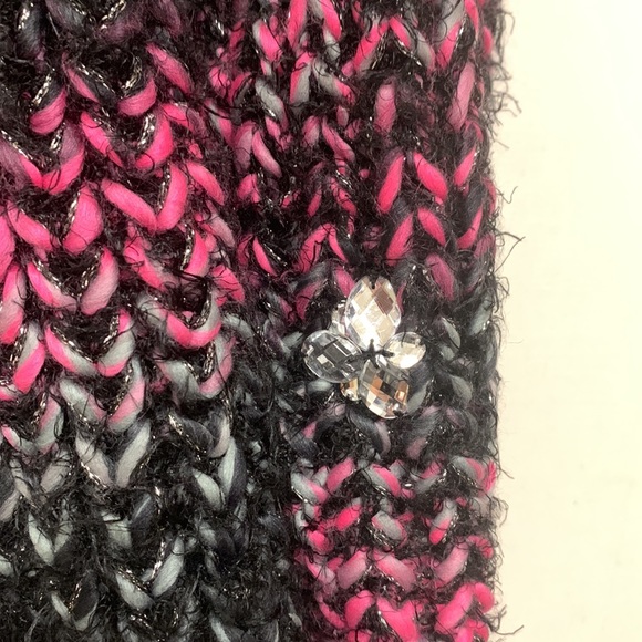 Betsey Johnson Cowl Scarf in Neon Pink • NWT! - Picture 3 of 9